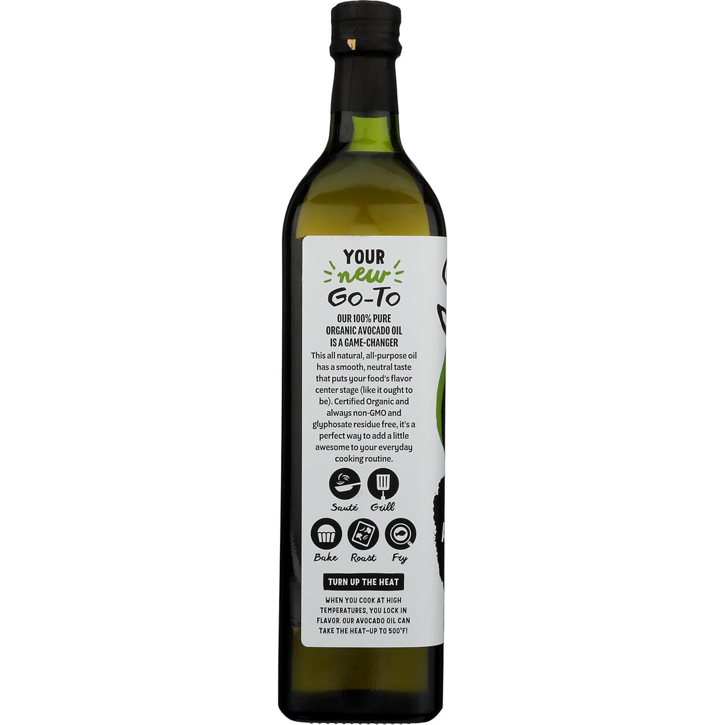 Aceite de Aguacate Orgánico Chosen Foods 1000 ml