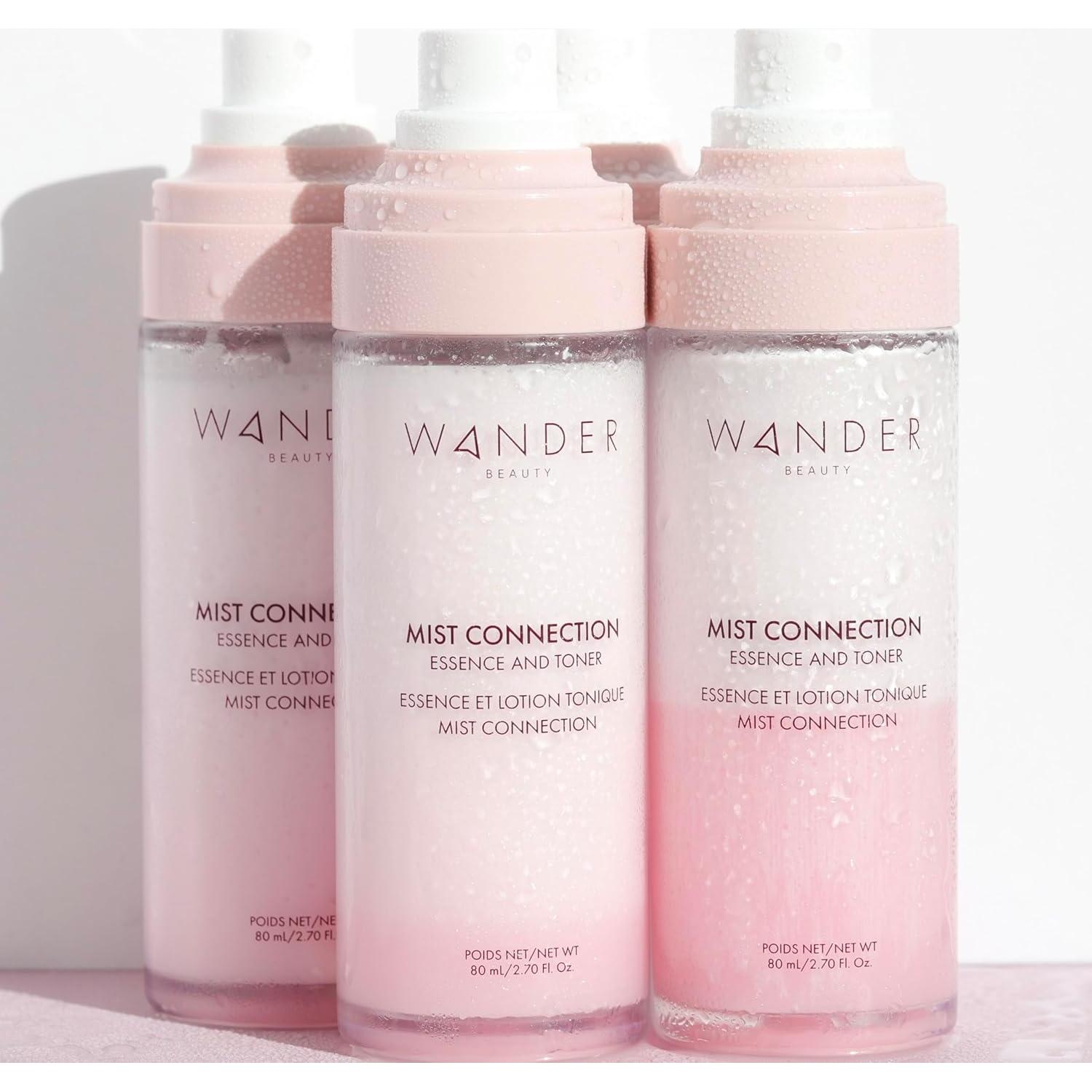 Mist Facial Hidratante Wander Beauty 80 ml - 8 en 1 Niacinamida