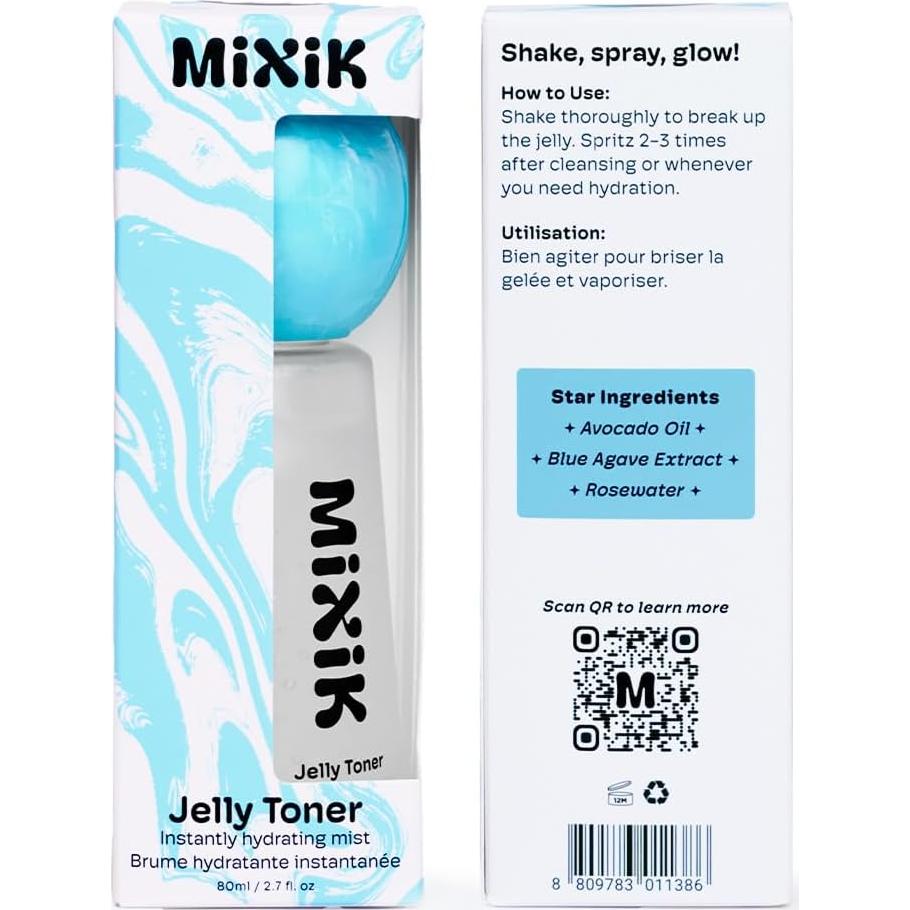 Spray Tonificante Facial MIXIK 80 ml - Hidratante Sin Alcohol