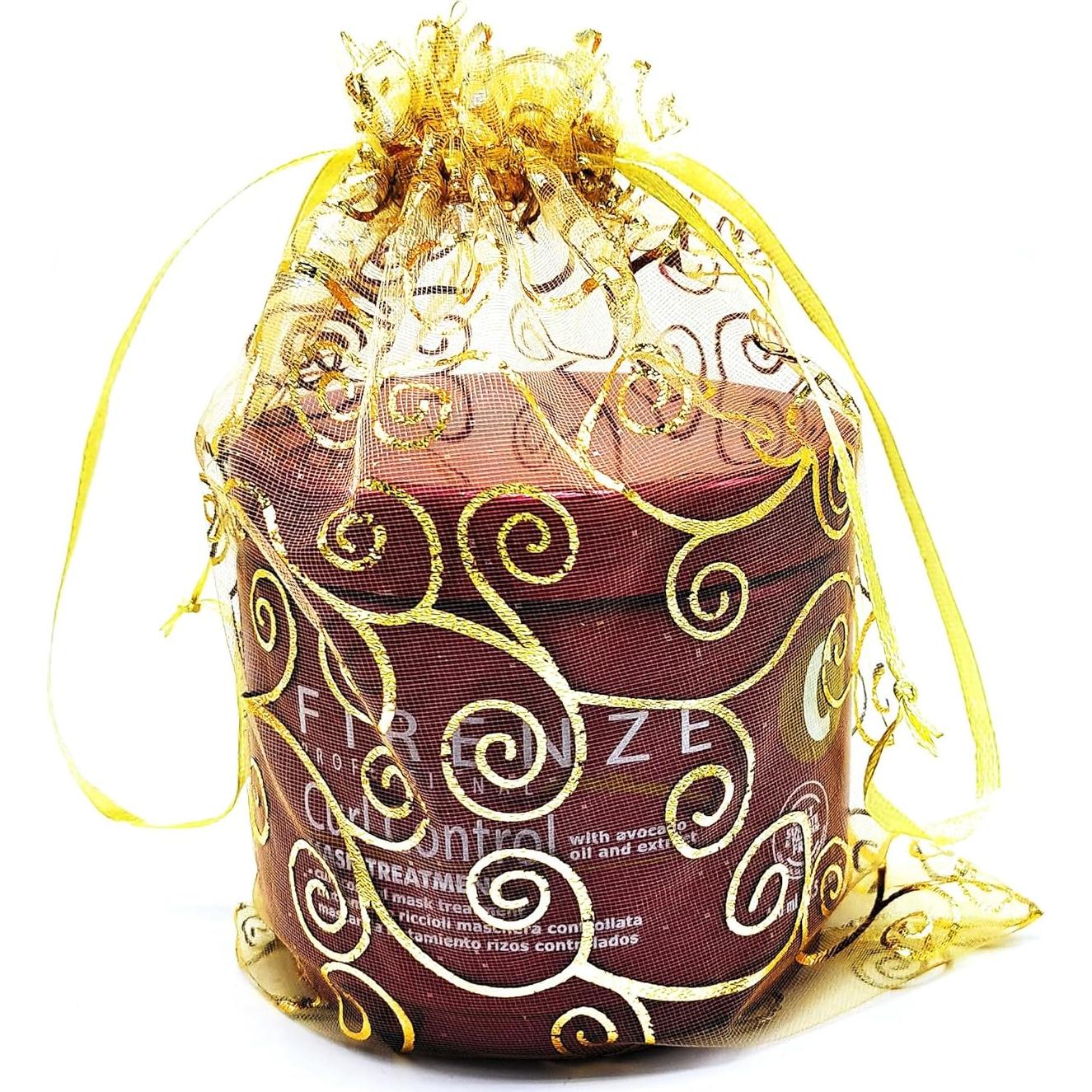 Conjunto Control de Rizos Firenze Professional - Champú 300ml, Acondicionador 300ml, Mascarilla 400ml