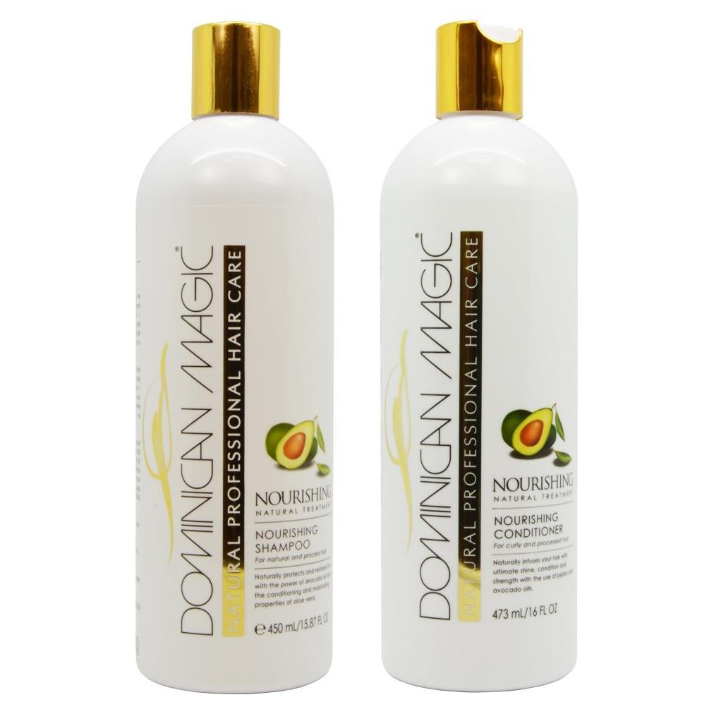 Duo Champú y Acondicionador Nutritivo Dominican Magic 473ml