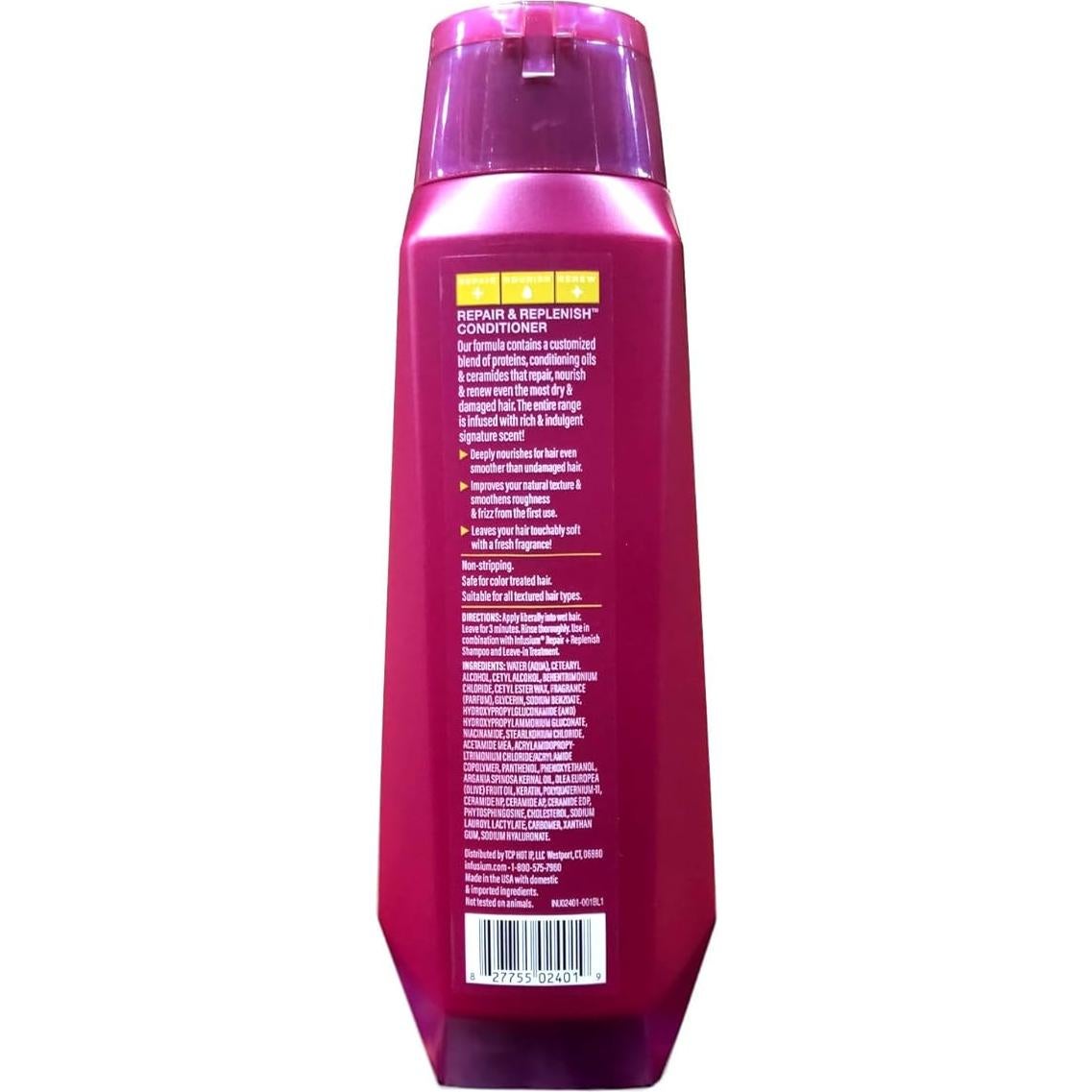 Set de Champú y Acondicionador Infusium 400 ml + Tratamiento 311 ml