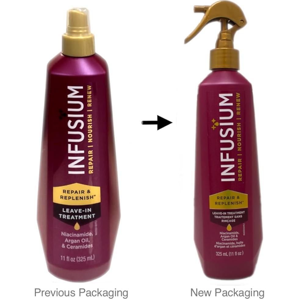 Set de Champú y Acondicionador Infusium 400 ml + Tratamiento 311 ml