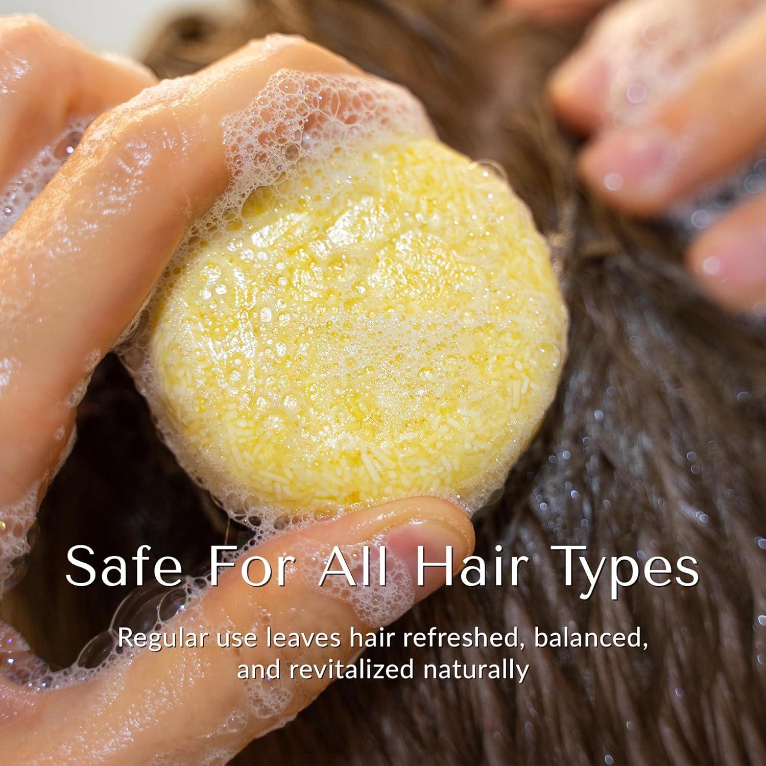 Champú Sólido Fortalecedor NATÚ BOTANICALS 65g - Cúrcuma y Lavanda