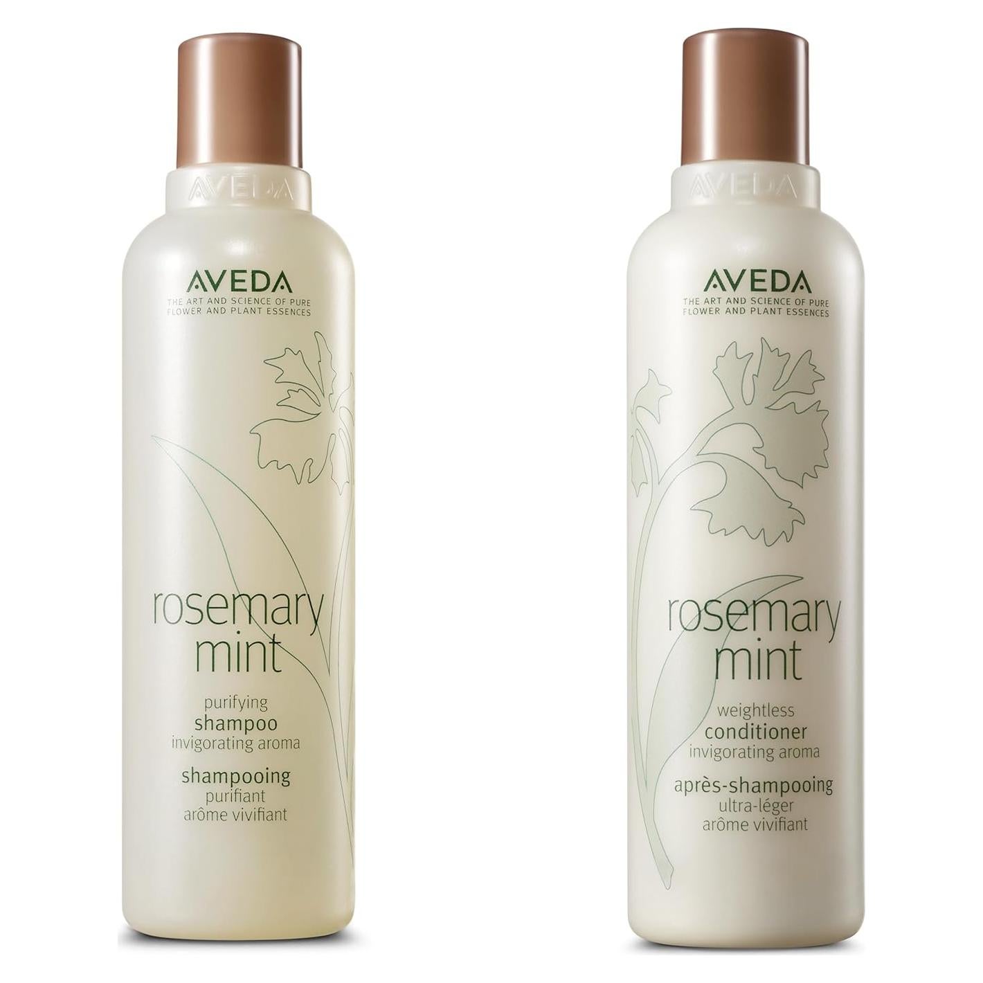 Conjunto de Regalo Aveda Champú y Acondicionador Romero Menta 2 Pzs