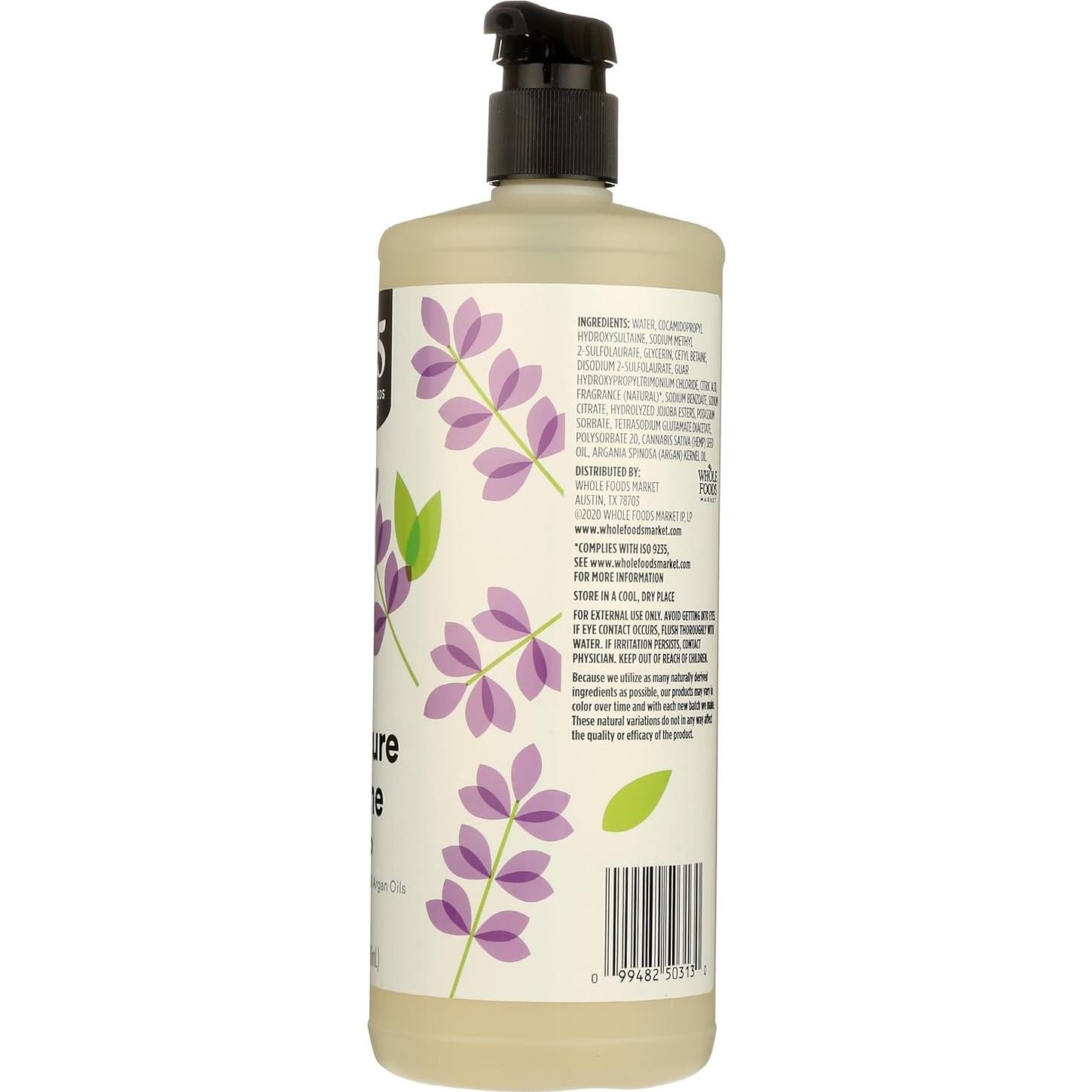 Champú Hidratante 365 Whole Foods 32 oz Lavanda Orgánico