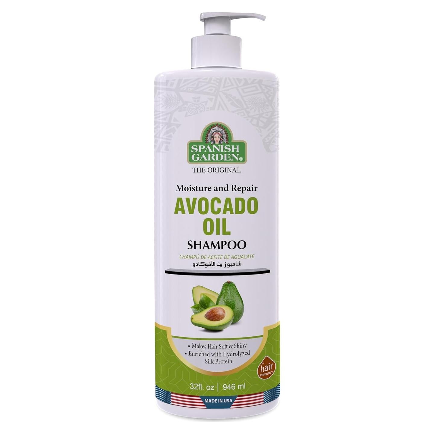 Champú Hidratante Aceite de Aguacate Genérico 946 ml