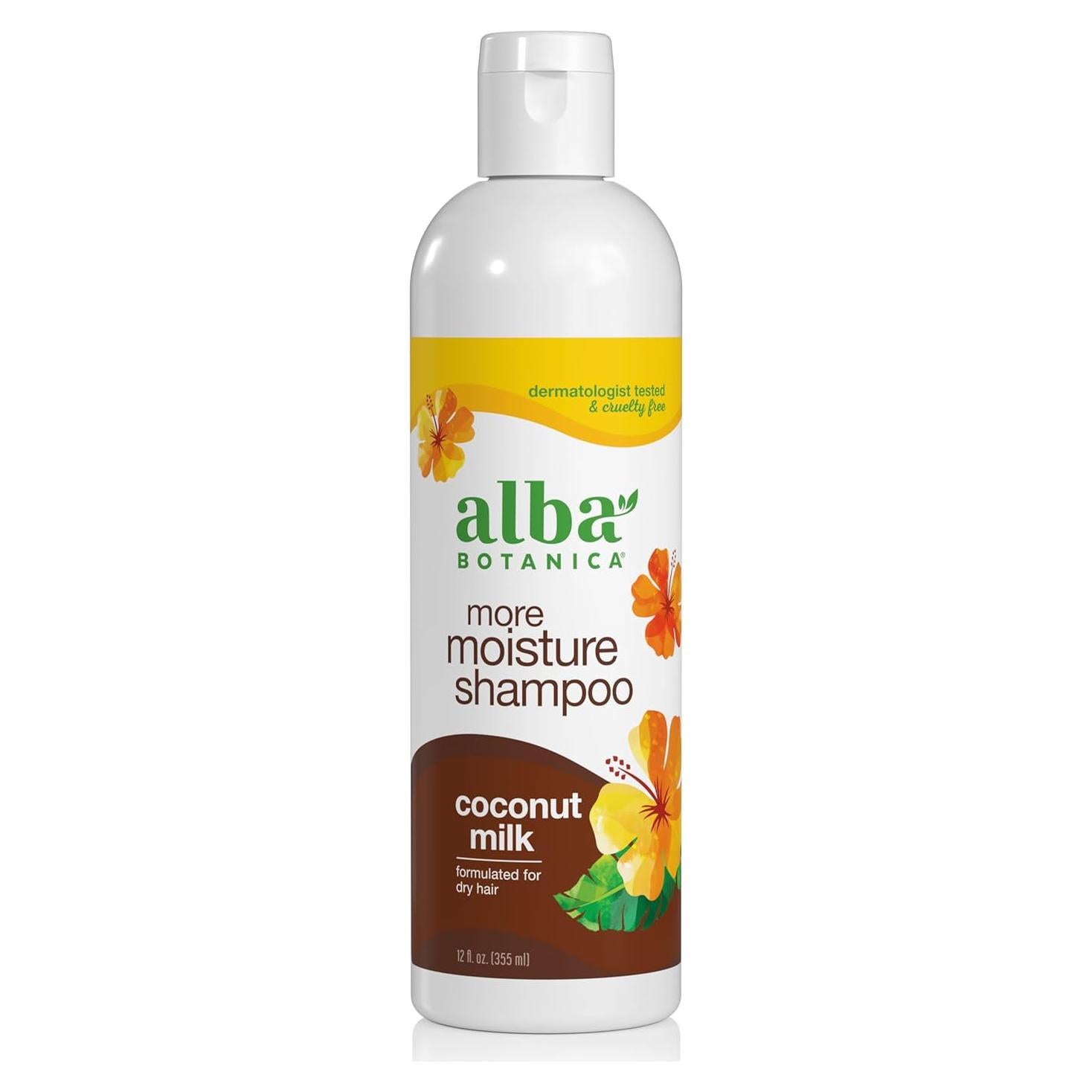 Champú Hidratante Alba Botanica Leche de Coco 355 ml