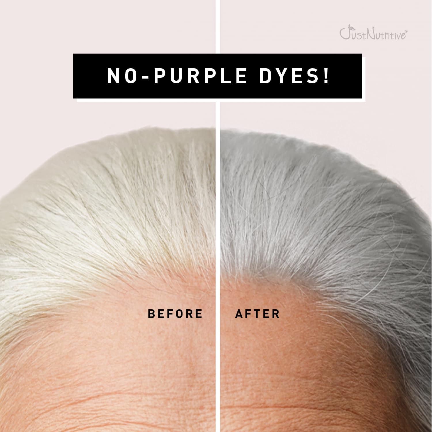 Champú Natural Just Nutritive para Cabello Gris 473 ml