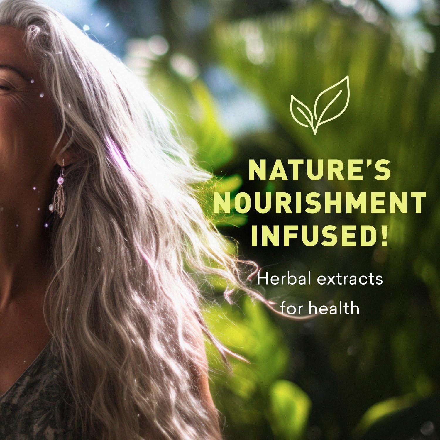 Champú Natural Just Nutritive para Cabello Gris 473 ml