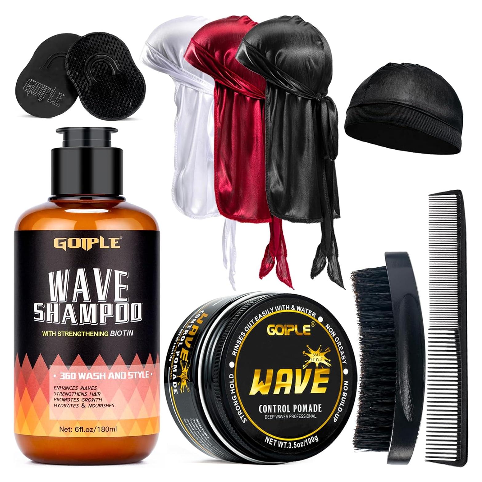 Set de Cuidado para Olas 360 Goiple - Pomada y Champú Hidratante