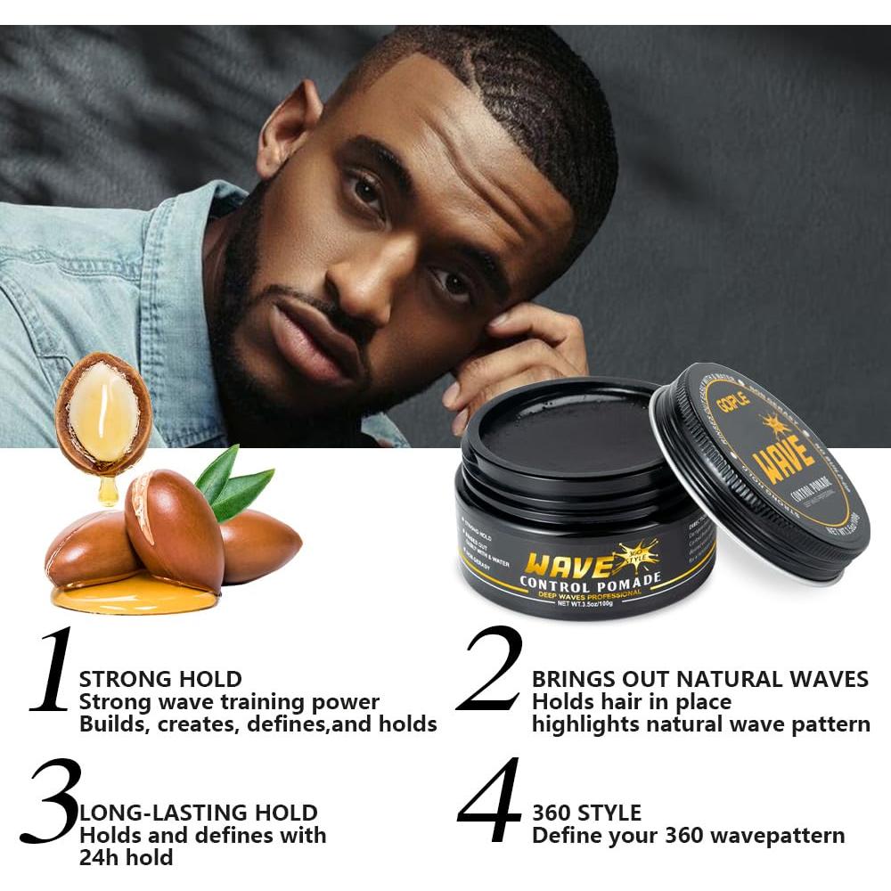 Set de Cuidado para Olas 360 Goiple - Pomada y Champú Hidratante