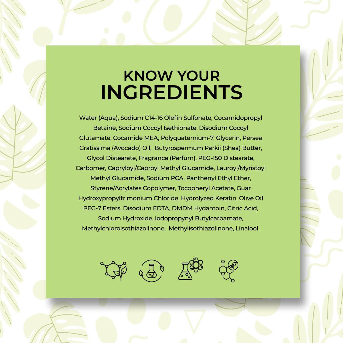 Champú Hidratante Cosmo Soft & Shine 1000ml Aguacate y Karité