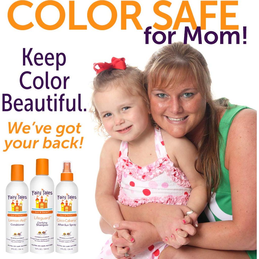 Fairy Tales Swim Shampoo for Kids - 12 oz | Made with Natural Ingredients in the USA | Chlorine Removal Swimmer Shampoo for Kids | No Parabens, Sulfates, or Synthetic dyes