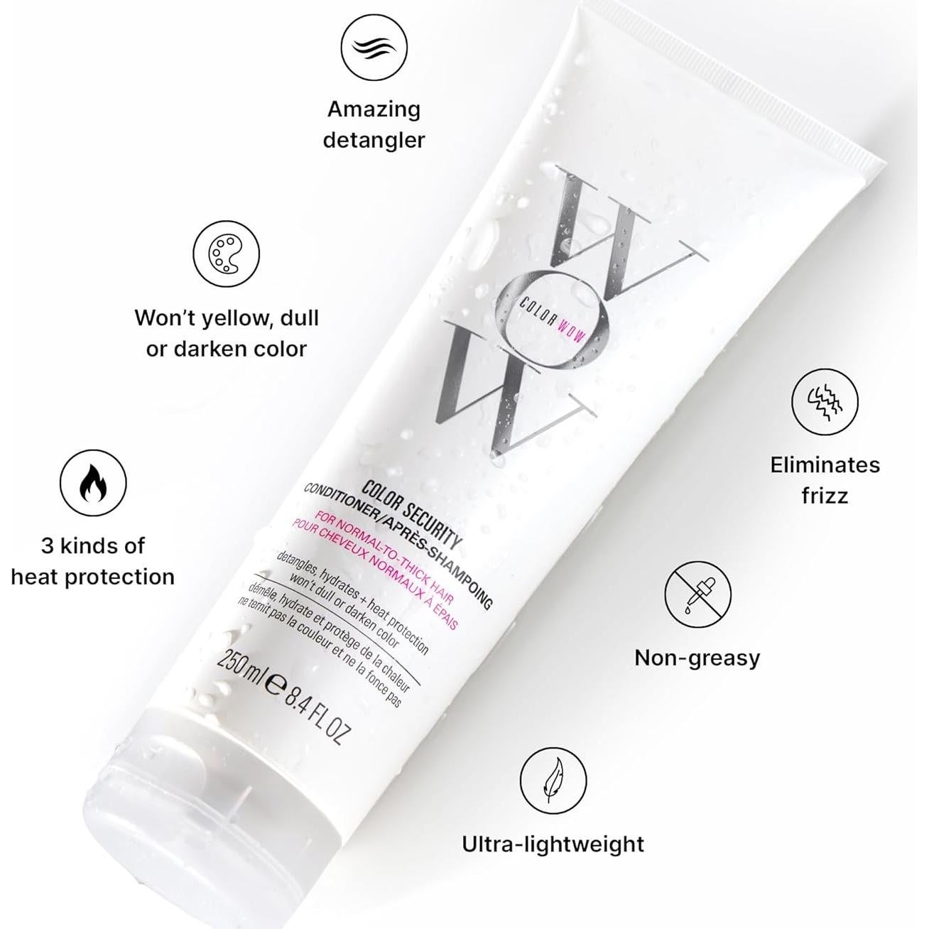 Acondicionador COLOR WOW 248 ml - Hidratación para Cabello Grueso