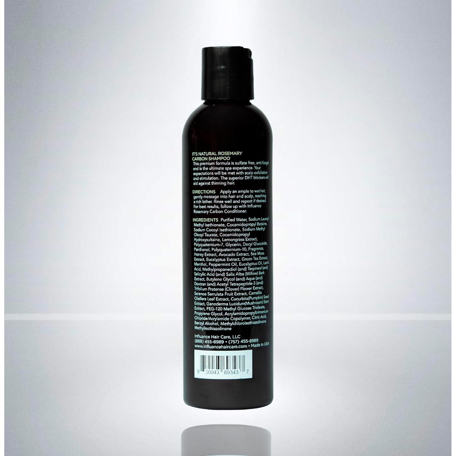 Champú Natural Influance de Romero y Carbón 400ml