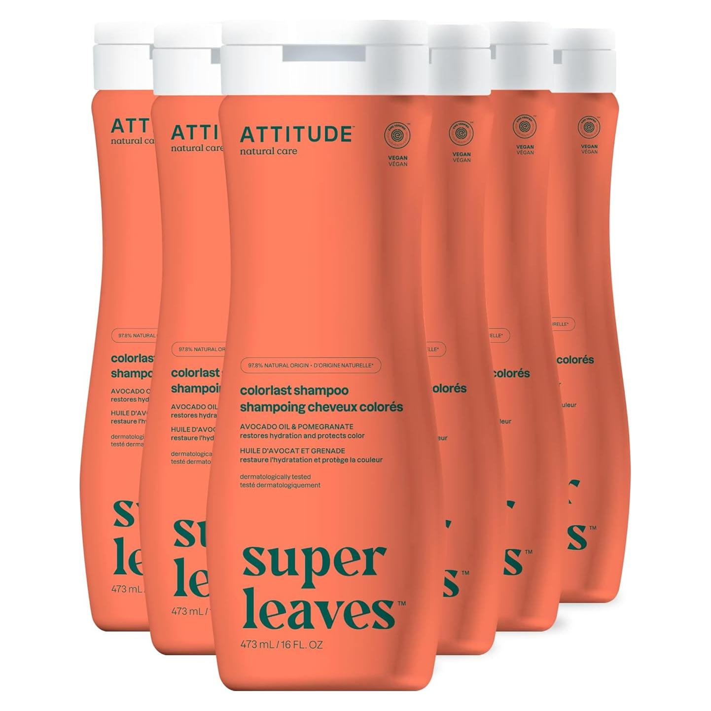 Champú ATTITUDE Colorlast 473 mL Vegano para Cabello Tratado