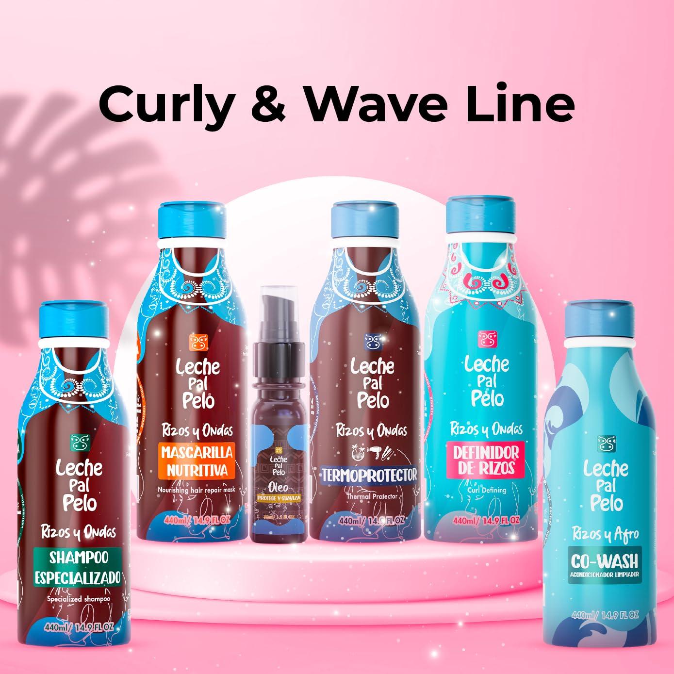 Mascarilla Nutritiva Leche Pal Pelo Rizos Afro 421.6 g