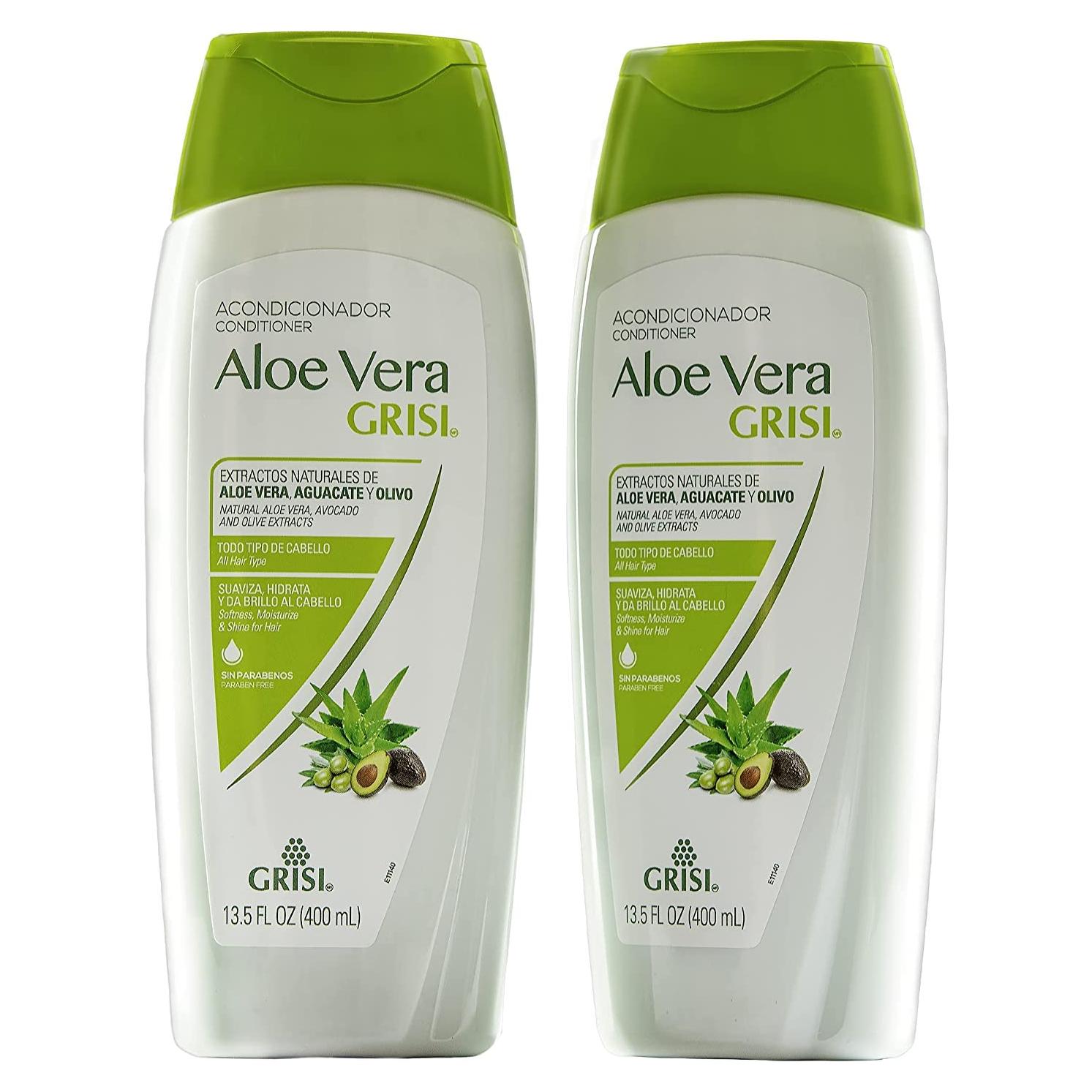 Acondicionador Grisi Aloe Vera 2 x 400 ml Hidratante Cabello