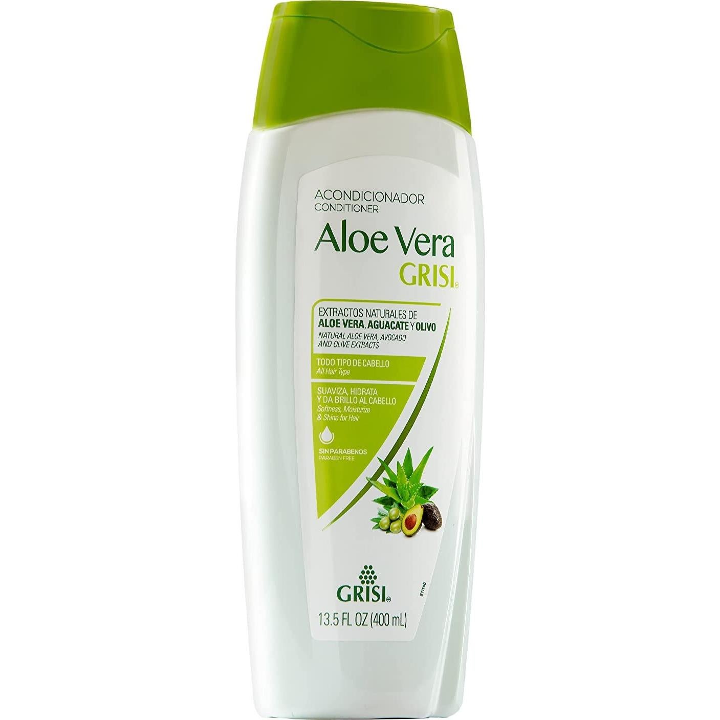Acondicionador Grisi Aloe Vera 2 x 400 ml Hidratante Cabello