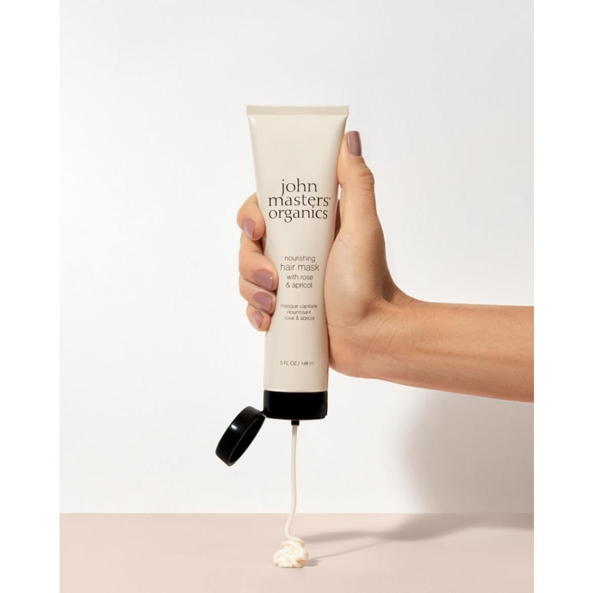 Mascarilla Capilar Nutritiva John Masters 141.75 g - Rosa y Albaricoque