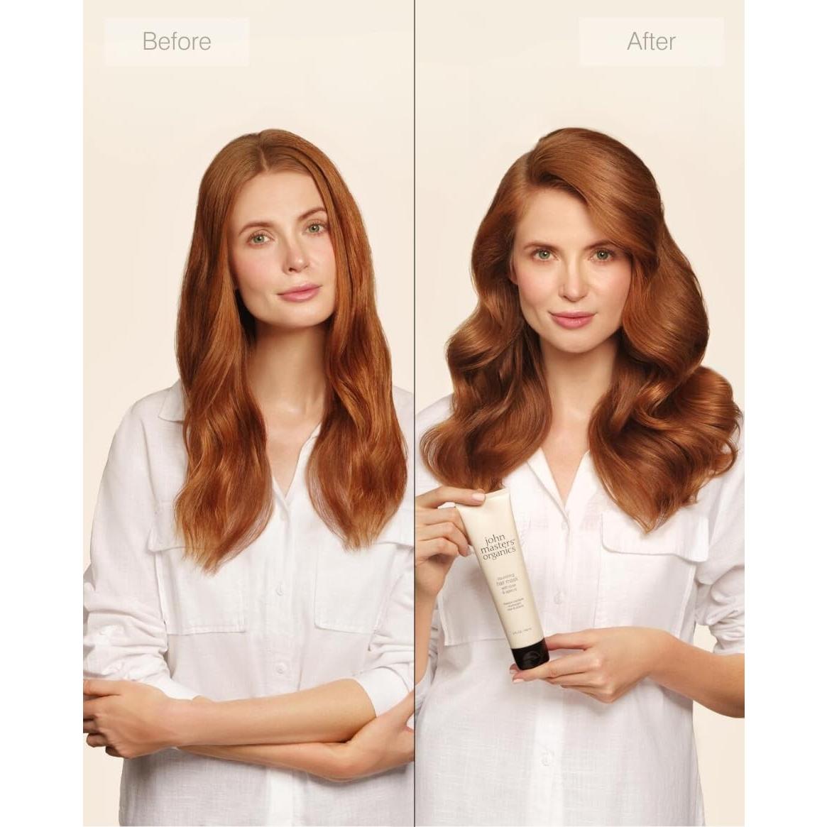 Mascarilla Capilar Nutritiva John Masters 141.75 g - Rosa y Albaricoque