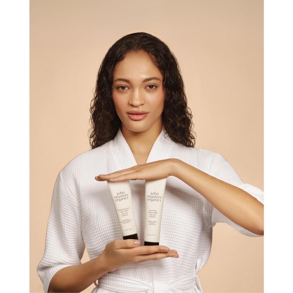 Mascarilla Capilar Nutritiva John Masters 141.75 g - Rosa y Albaricoque