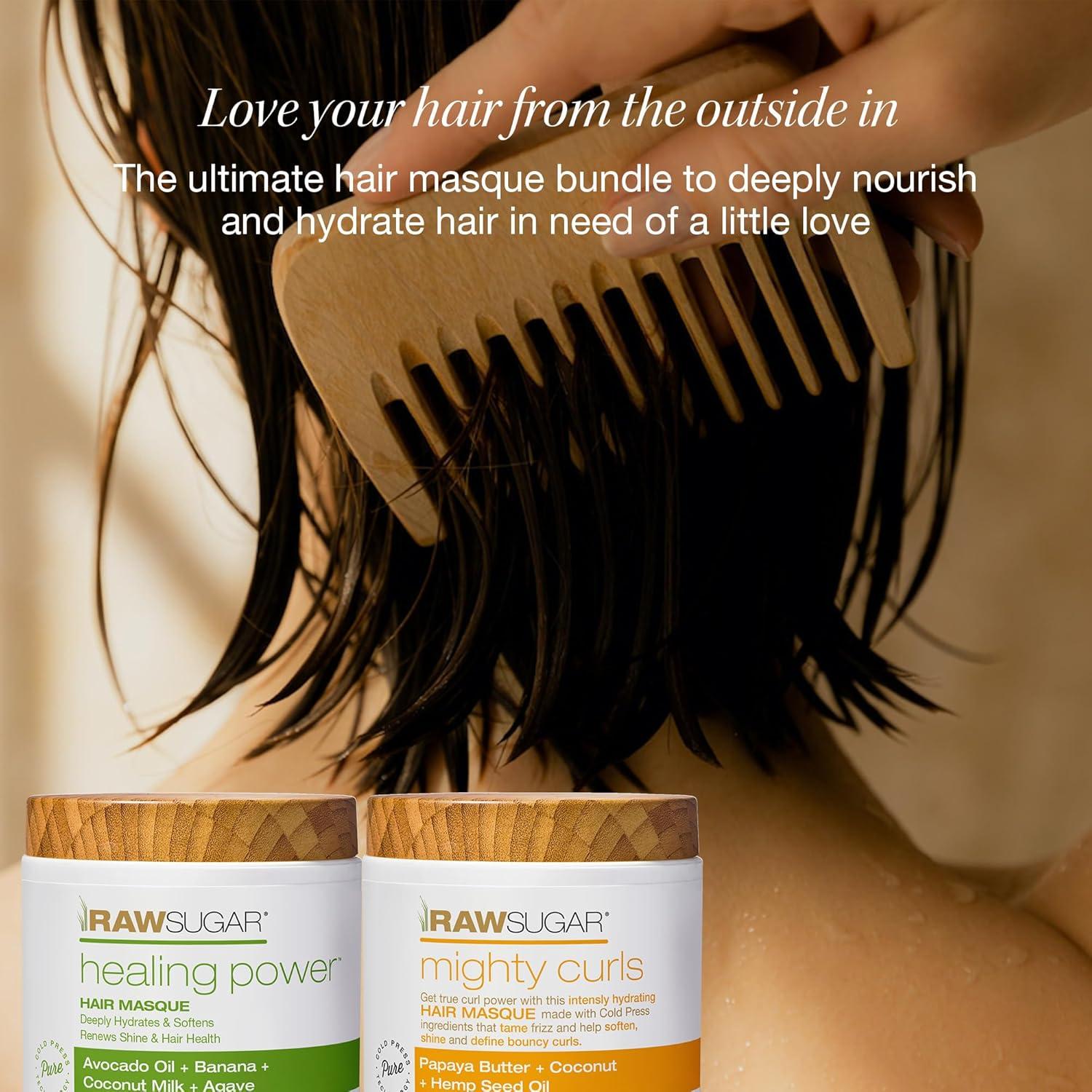 Mascarilla Capilar Raw Sugar Poder Sanador 2 x 354 ml