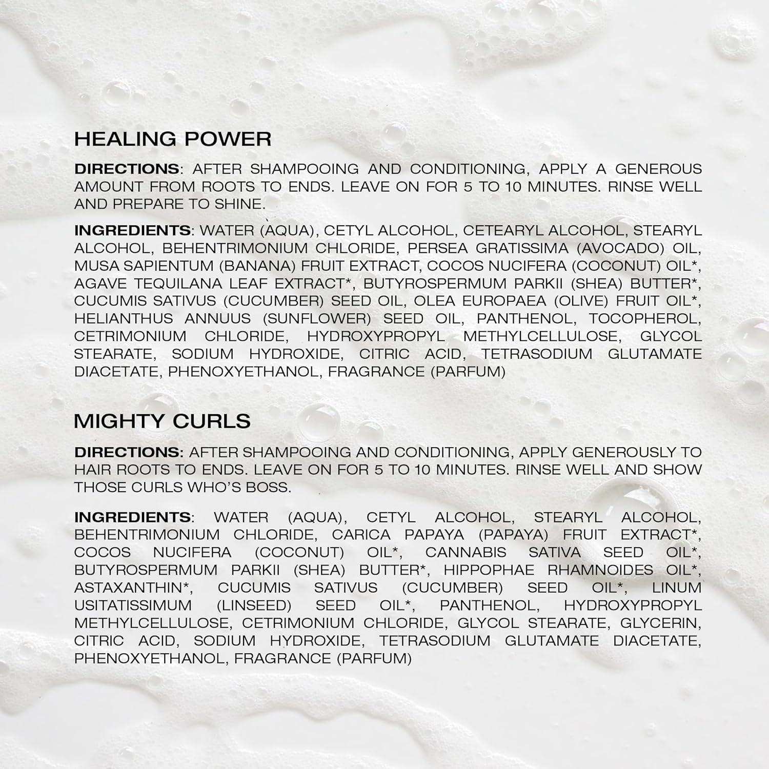 Mascarilla Capilar Raw Sugar Poder Sanador 2 x 354 ml