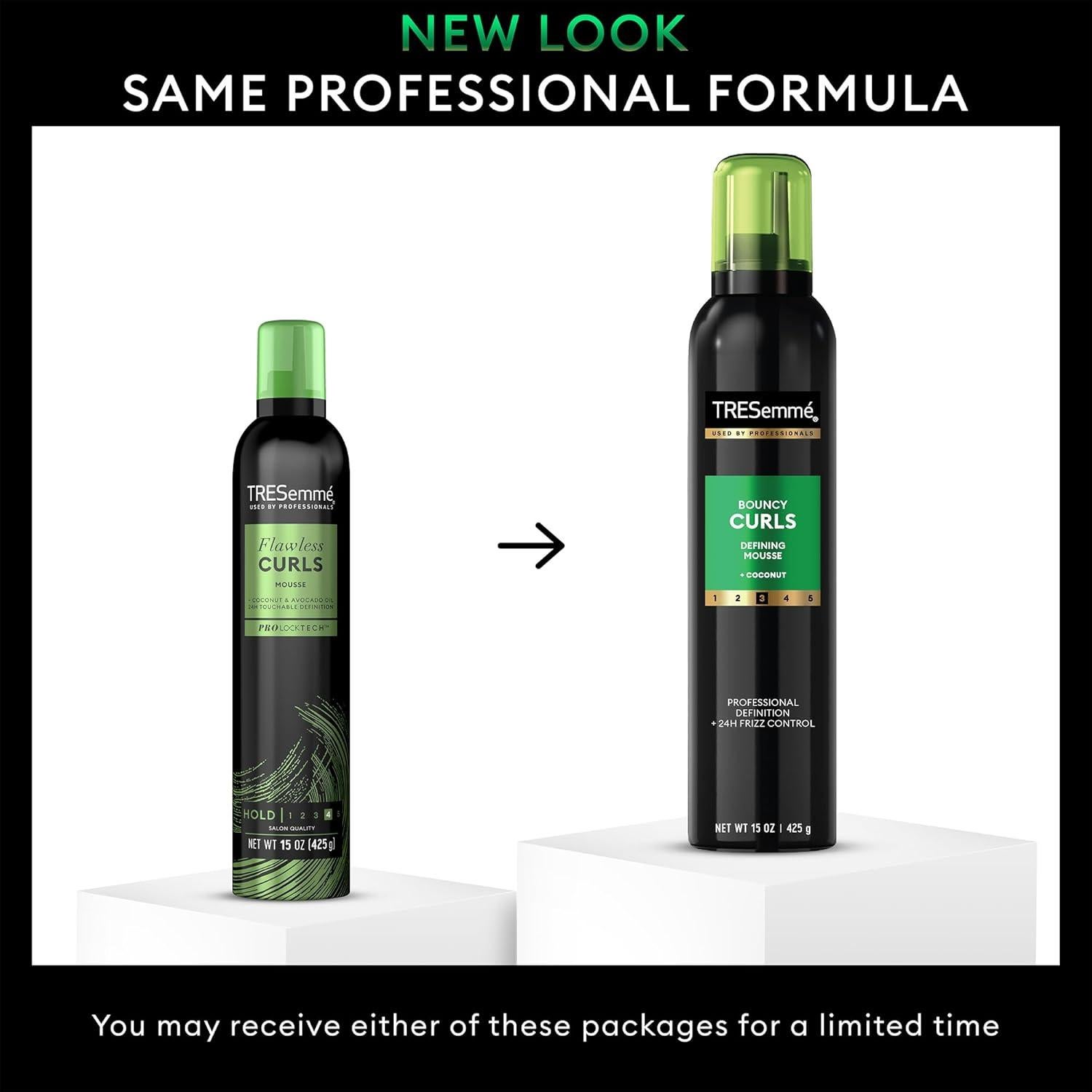 Mousse Definidor de Rizos TRESemmé 2-Pack 425g + Mascarilla 42.5g