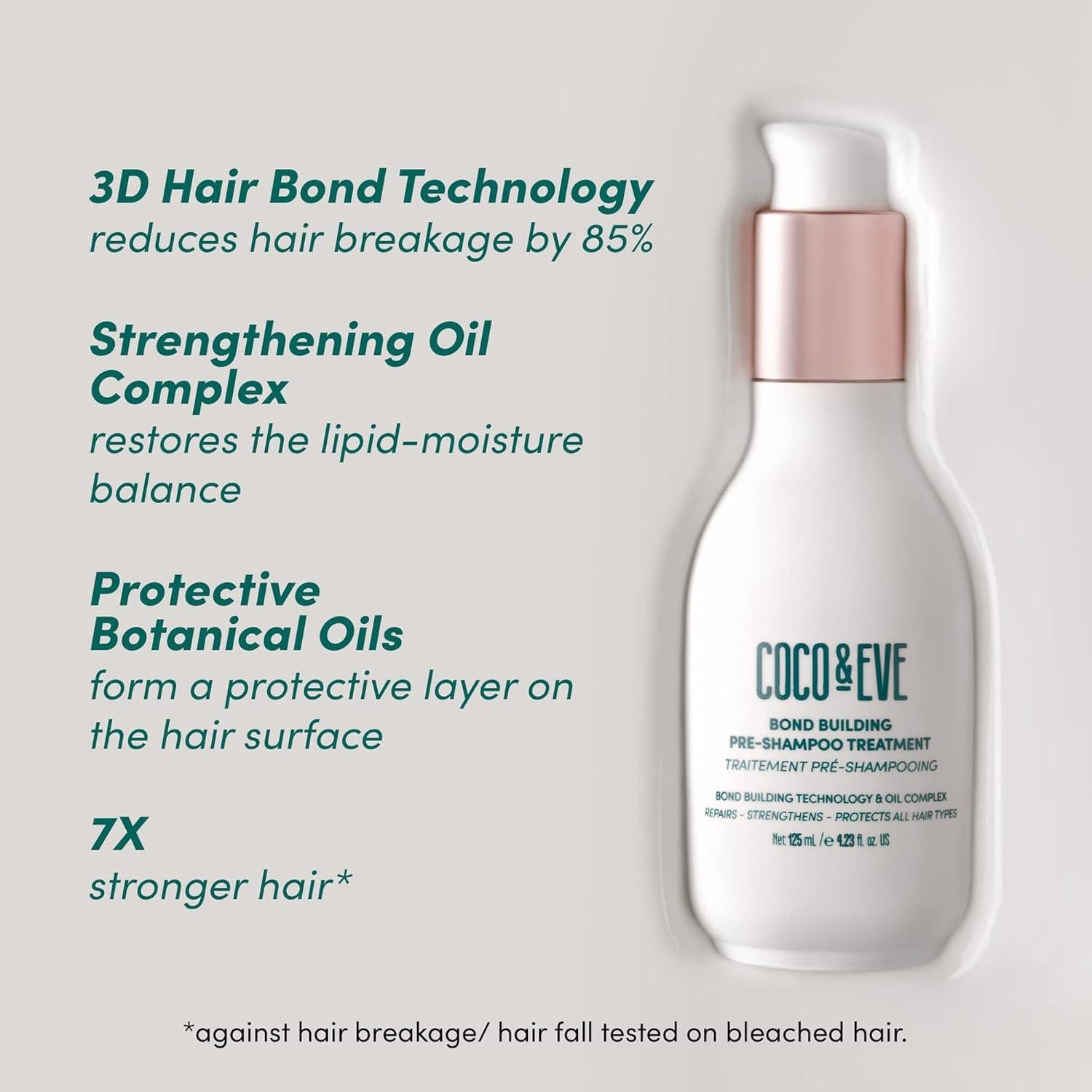 Acondicionador Coco & Eve 125ml - Tratamiento Pre-Champú Reparador