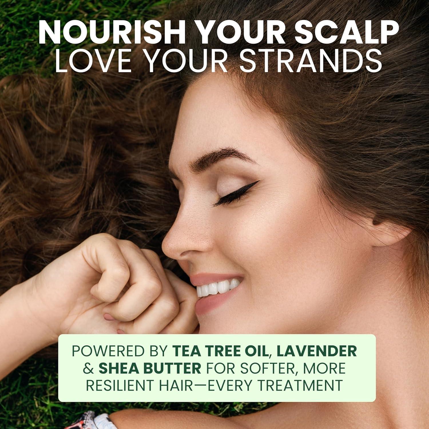 Mascarilla Hidratante de Árbol de Té Kesmedik 290g - Cabello Seco