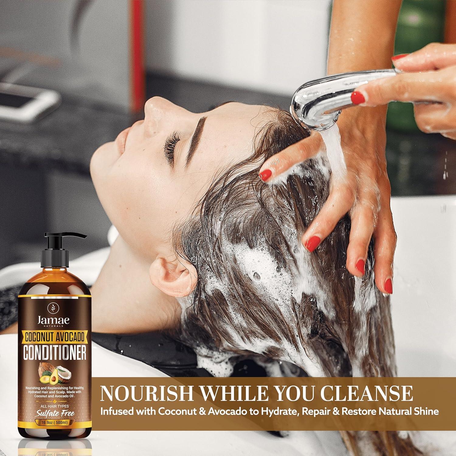 Acondicionador Jamae Naturals 500 ml - Coco y Aguacate Hidratante