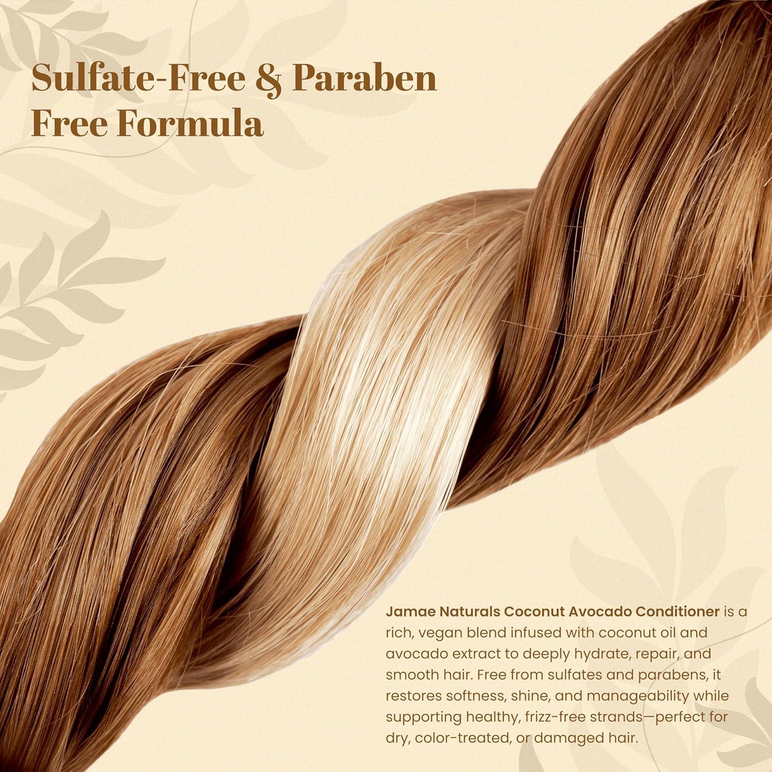 Acondicionador Jamae Naturals 500 ml - Coco y Aguacate Hidratante