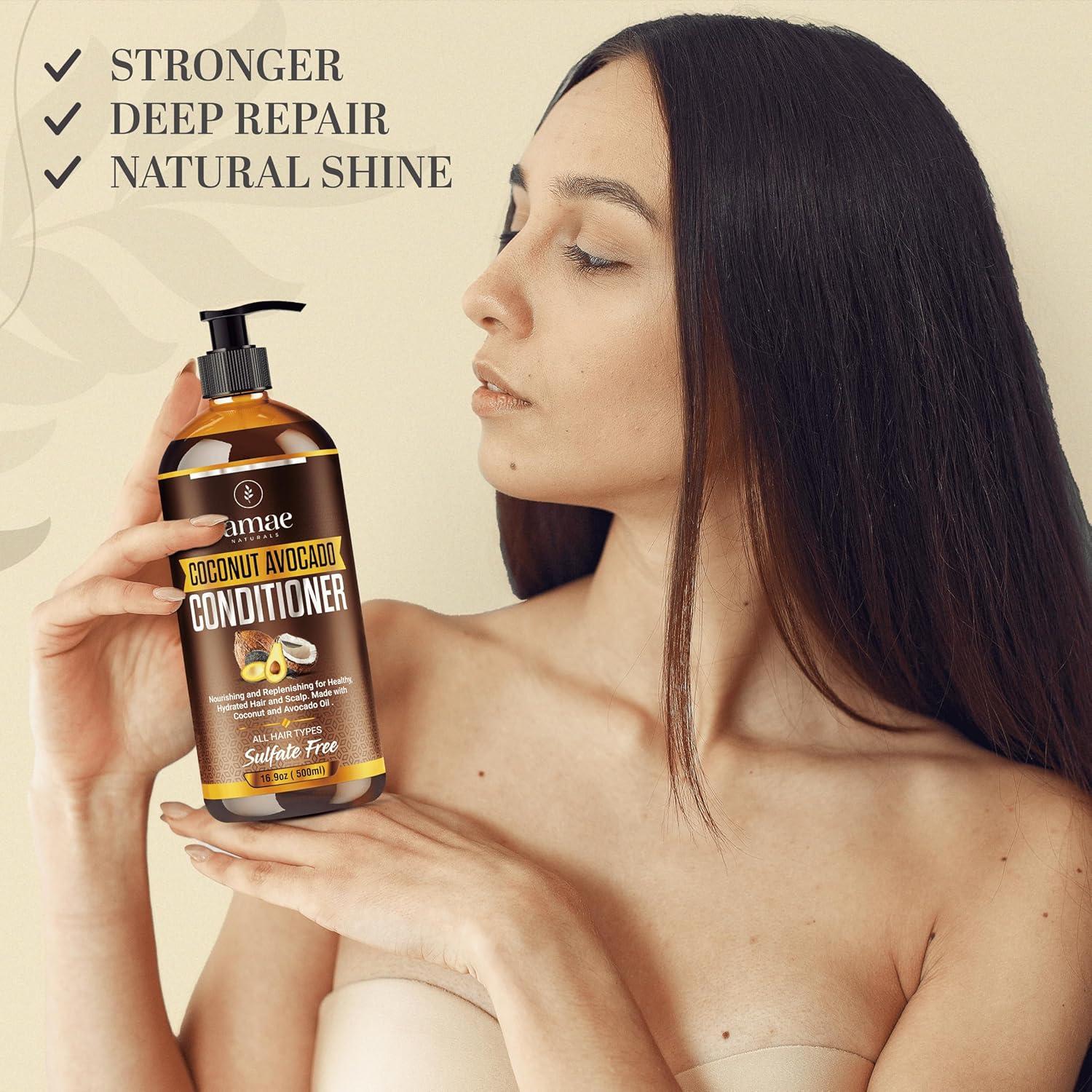 Acondicionador Jamae Naturals 500 ml - Coco y Aguacate Hidratante