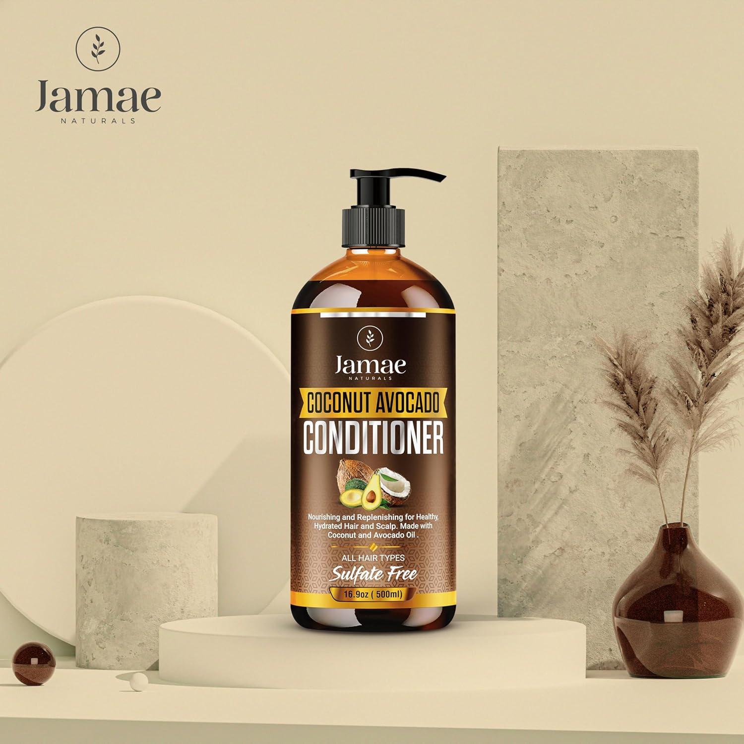 Acondicionador Jamae Naturals 500 ml - Coco y Aguacate Hidratante