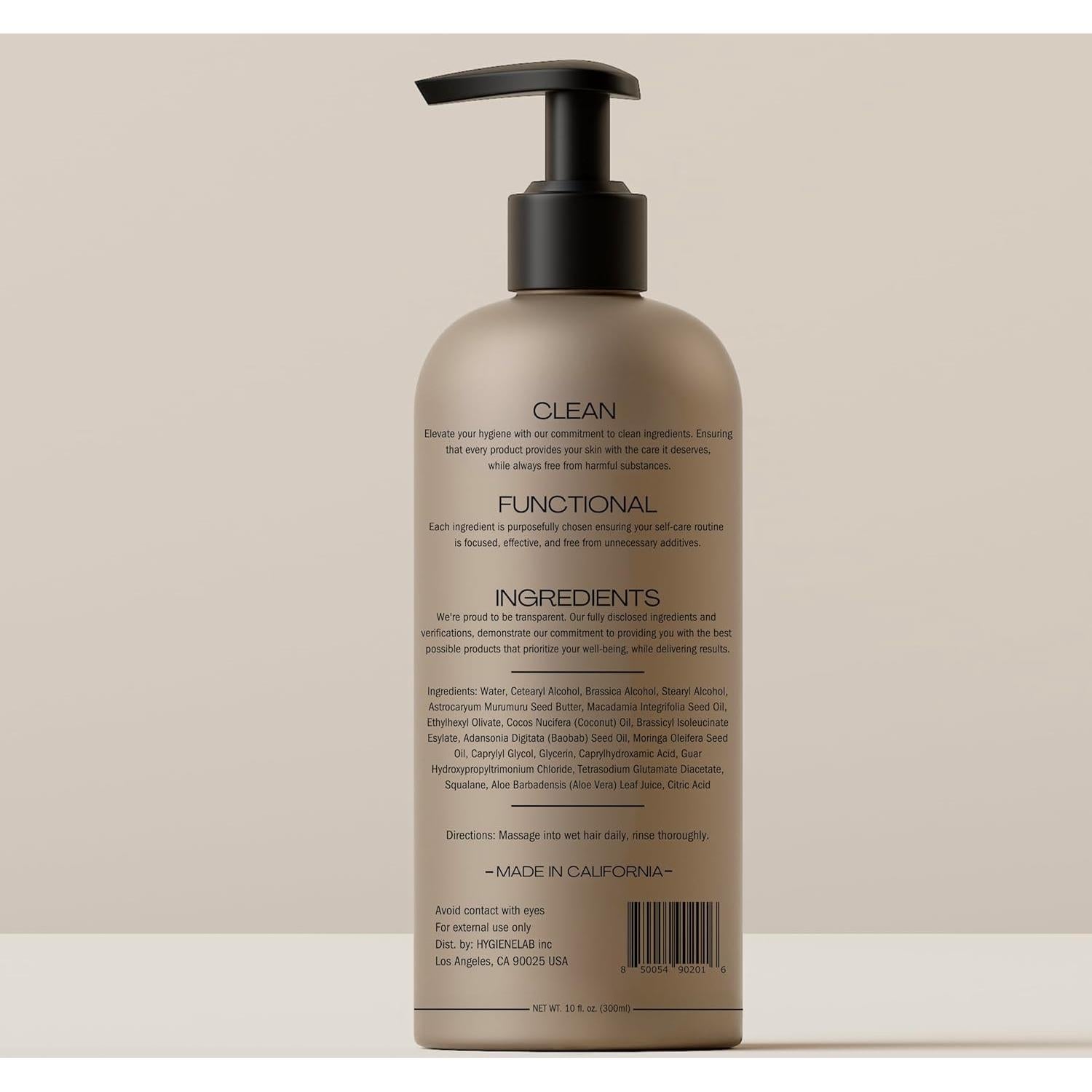 Acondicionador HygieneLab para Hombres 295 ml - Sin Fragancia