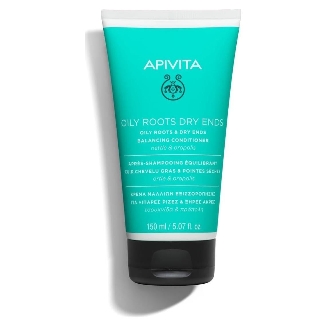 Acondicionador Apivita Equilibrante Raíces Grasas 150g