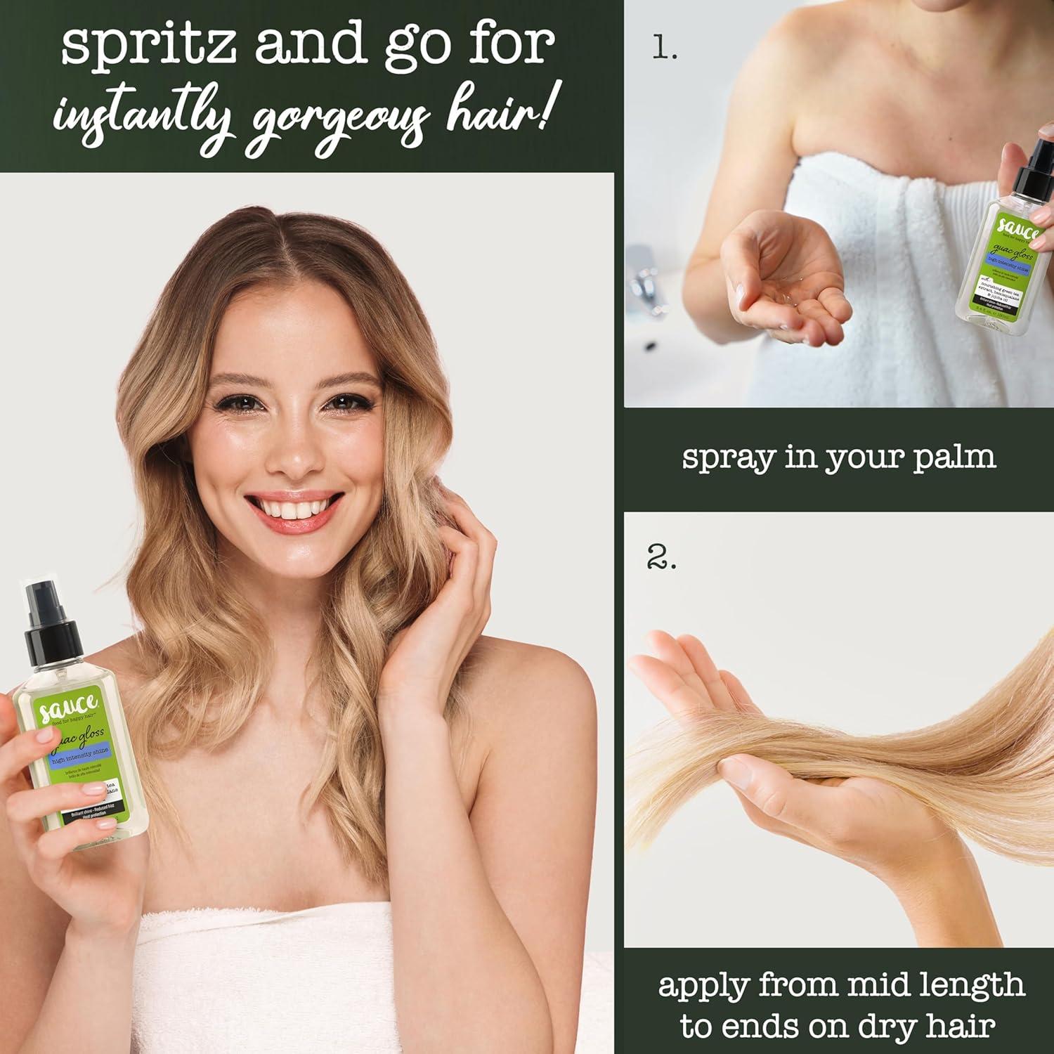 Glaseado para el Cabello Sauce Beauty 90 ml - Brillo y Suavidad