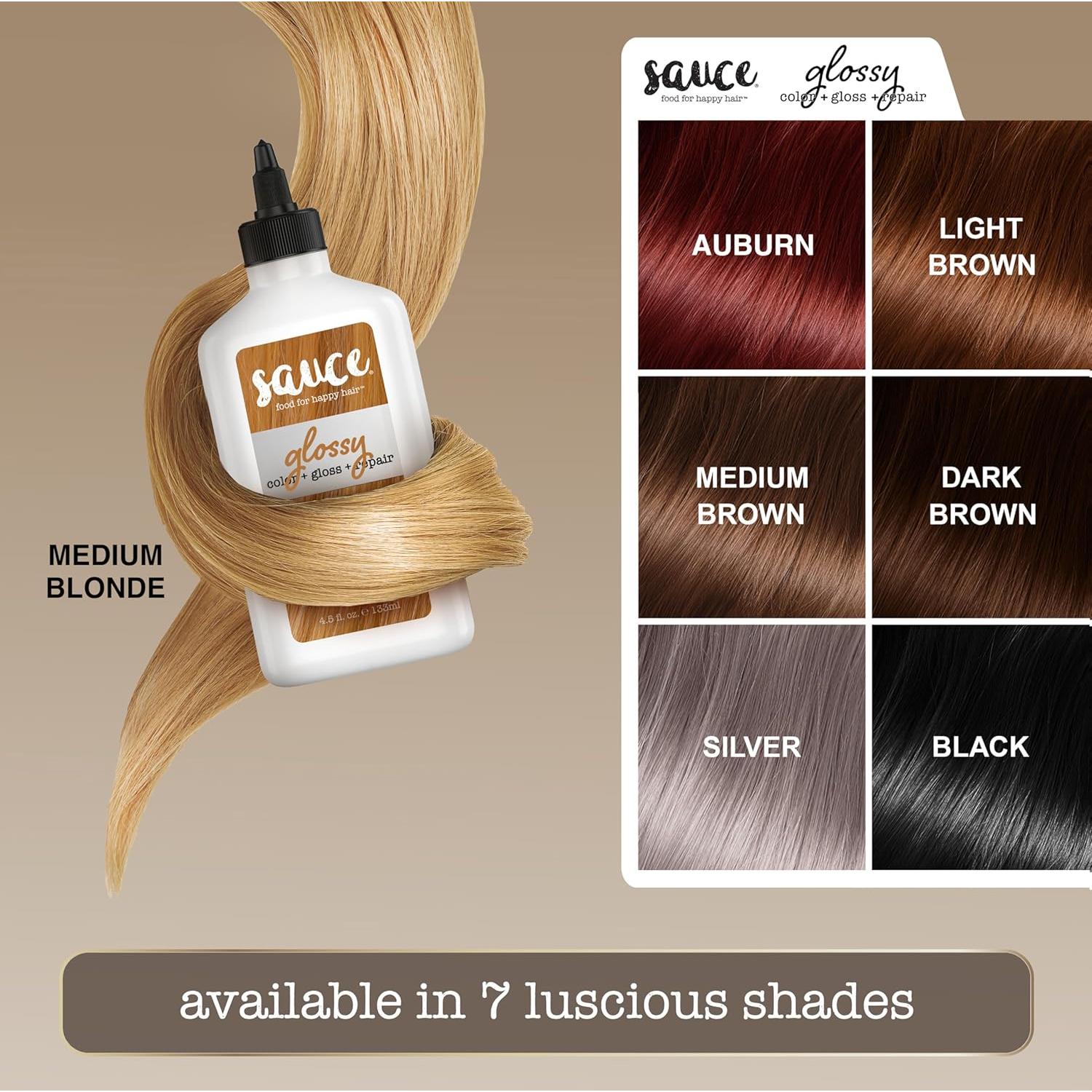 Tinte para Cabello Semipermanente Sauce Beauty 133.5 ml Rubio Dorado