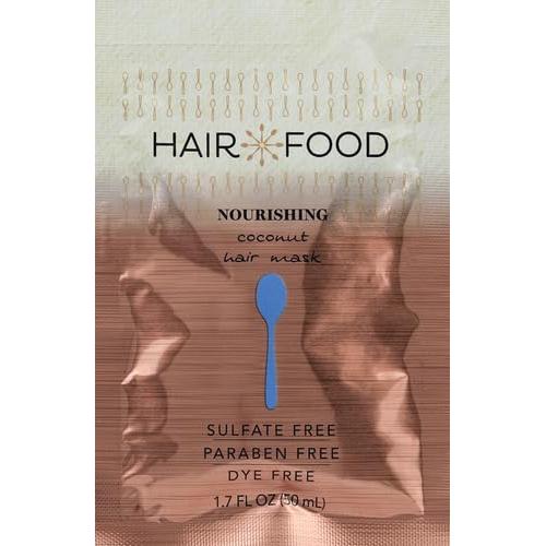 Mascarilla Capilar Nutritiva de Coco Hair Food 48 g - Sin Sulfatos