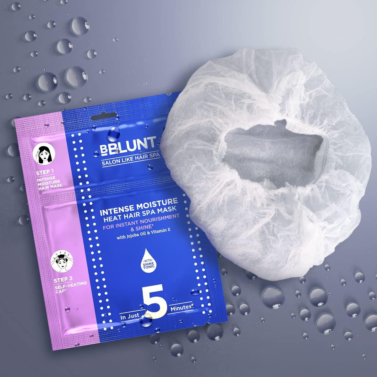 BBLUNT Máscara Capilar Hidratación Intensa 70g con Capucha