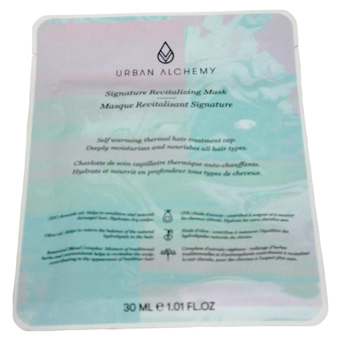 Máscara Revitalizante Urban Alchemy 1.01 - Hidratación Profunda