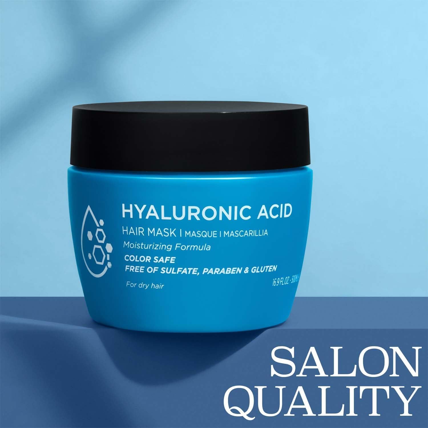 Mascarilla Capilar Hidratante Luseta 478.5g con Ácido Hialurónico