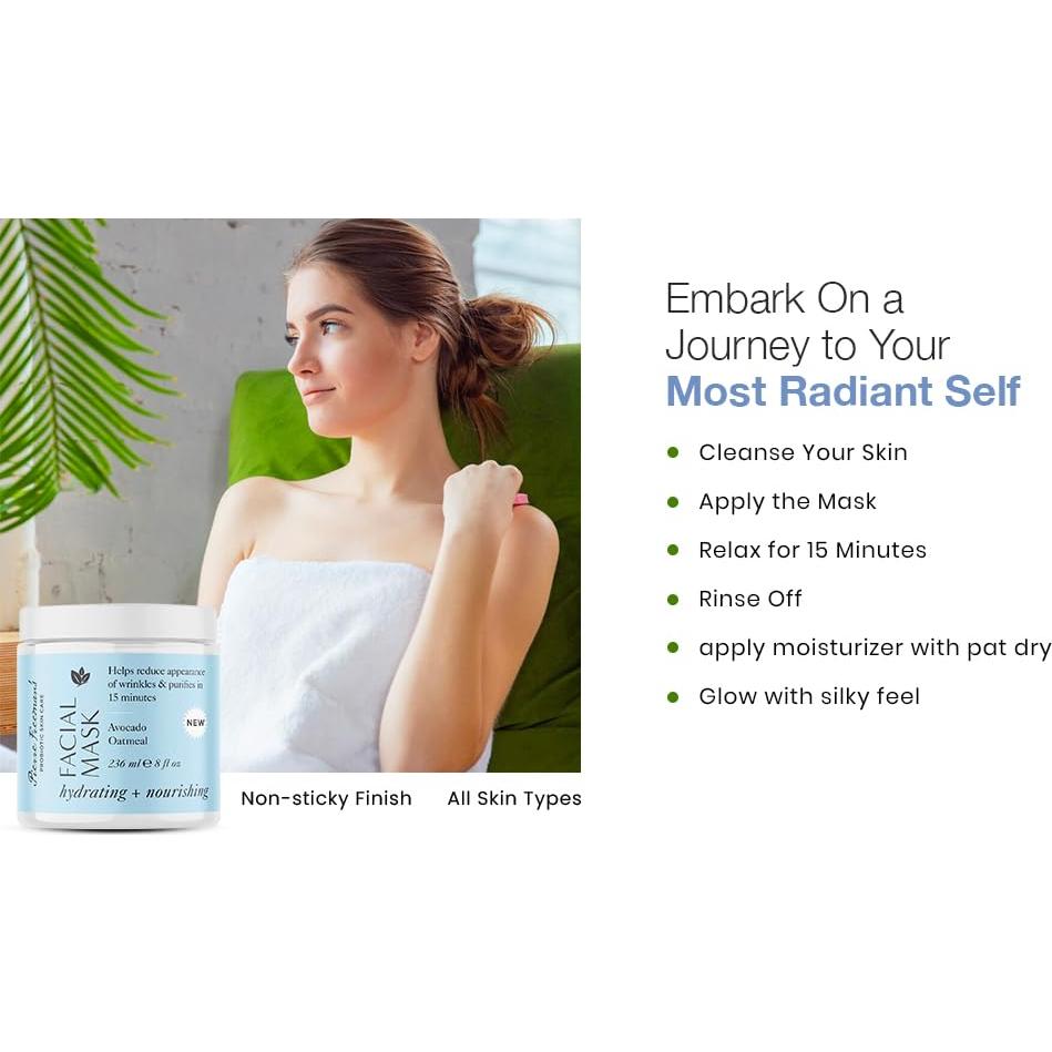 Máscara Hidratante Pierre Freeman con Avena y Aguacate 226 g