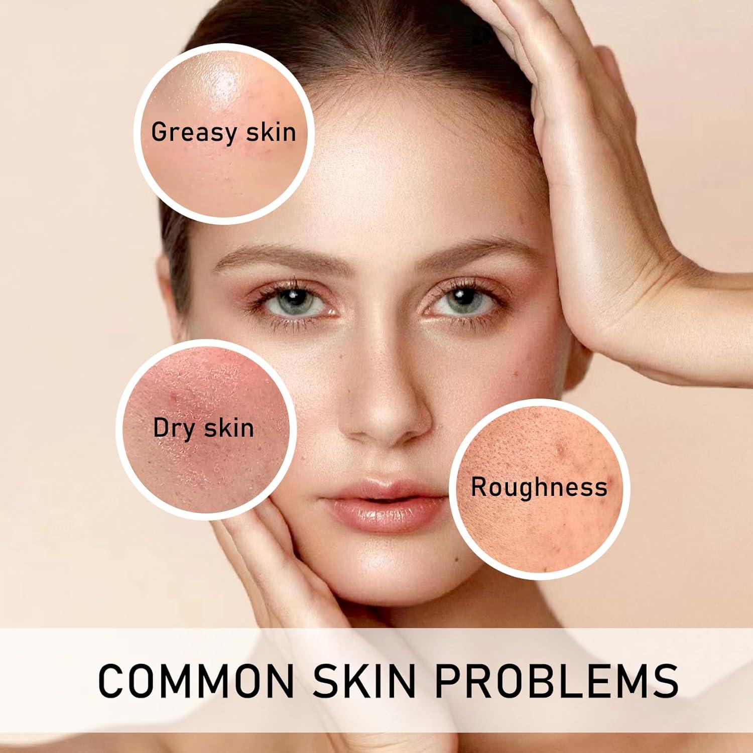 Mascarillas Faciales Hidratantes de Colágeno LXTTDABEN - 10 Piezas