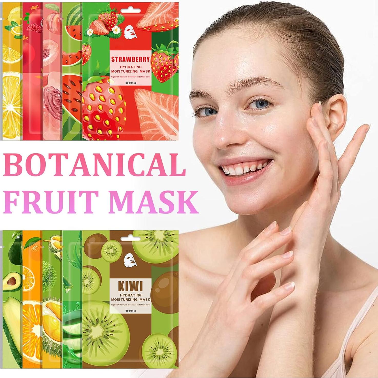 Set de 10 Mascarillas Faciales Hidratantes XMXueMei