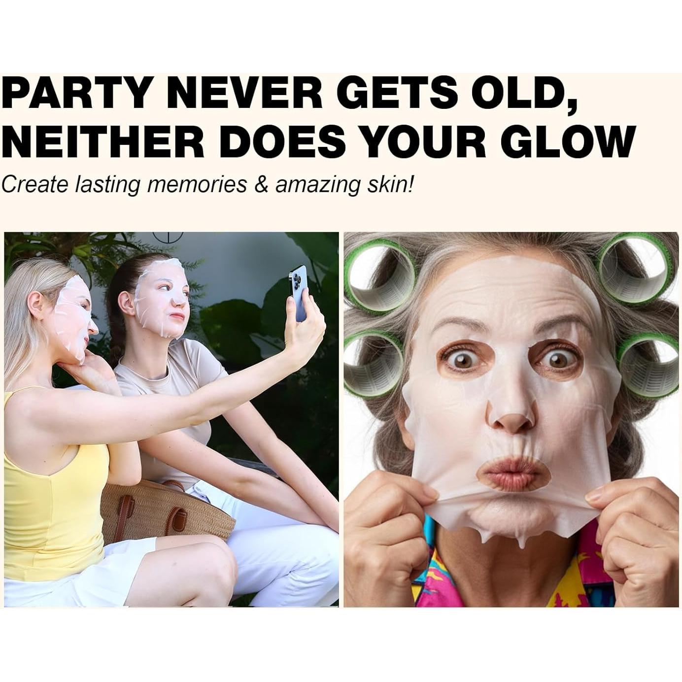 Mascarillas Faciales ZealSea 7Pack Hidratación Profunda