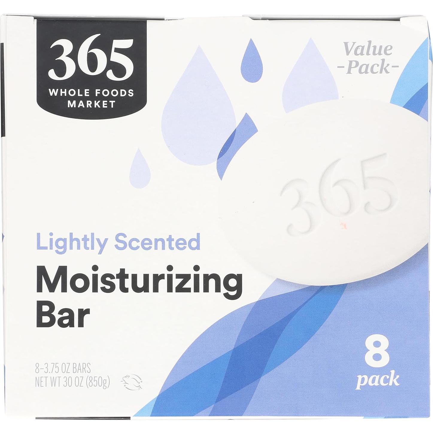 Jabón en Barra 365 Whole Foods, 8 Piezas, 850 Gr, Aromatizado