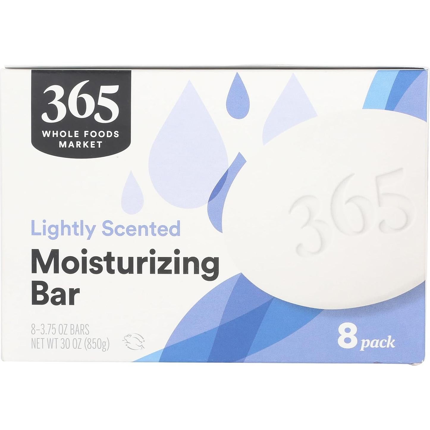 Jabón en Barra 365 Whole Foods, 8 Piezas, 850 Gr, Aromatizado